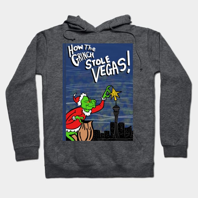 How the Grinch Stole Vegas Hoodie by TL Bugg